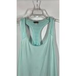 Adidas Women's Scoop Neck Mesh Racerback Tank Top Turquoise Size Medium Photo 3