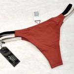 NWT Tavik Vine Swim Bottom Color Blocked in Rust Photo 7