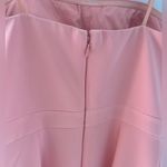 Aidan Mattox  Strapless Pink Coral Peplum Cocktail Mini Dress size 4 Photo 6