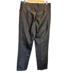 Vintage Pacific Rose Y2k Black Leather Straight Leg Pant Photo 1