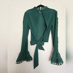 Angel Biba Green Long Sleeve Shirts Photo 2
