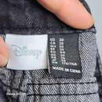 Disney  Women's Black Denim Shorts Photo 6