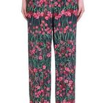 NOWT See By Chloé Women's Floral Wide Leg Elastic Waist Pants Size 38 Multicolor Photo 0