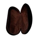 Tom Ford  Large Black Velour Velvet Eyeglass Sunglass Clamshell Hard Case Photo 3