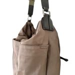 Tumi Nylon Voyageur Venice Hobo Tote Travel Bag Tan Brown Photo 10
