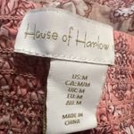 House Of Harlow 1960 Midi Skirt Medium Layered Mixed Media Cottage Pink Photo 2
