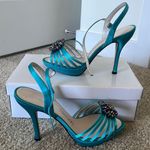 Caparros Blue Heels Photo 1