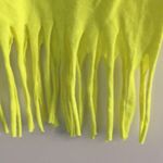 Neon yellow fringe t shirt Photo 2
