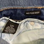 Rue 21  Womens Denim Blue Jeans Mid Rise Boot Cut Stretch Size 3 4 Short Photo 7