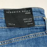 Veronica Beard  Jeans Jaylen Short High Rise Womens Size 32 / 14 Blue‎ Denim NEW Photo 4