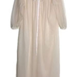 Vintage appel ladies sheer lace sexy lingerie nightgown robe size medium Photo 0