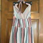 American Eagle  Striped Halter Dress Photo 2