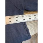 Lungo Livorno Blue Linen Oversized Pocket Tunic Top Easy Coastal Minimalist L Size L Photo 9