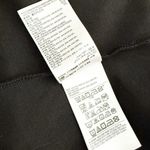 Gap  | Solid Black Modern Boatneck High Neck Zipper Back Dress Midi 3/4 | XXL Photo 6