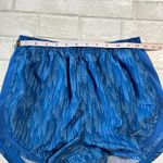 Nike  Women's Athletic Shorts in Blue and White Photo 4