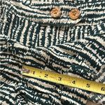 Anthropologie Ett Twa Cream Green Striped romper Size 6 Photo 7