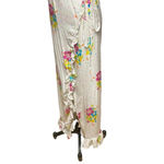 All Things Mochi Melanie Maxi Dress Wrap Floral Polka Dot Ruffle White Size XS Photo 8