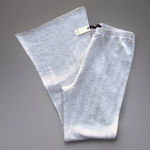 Forever 21 Raw cut flare fleece lined sweatpants Lounge Pant Light Gray M Photo 0