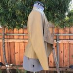 ZARA  Faux Leather Drape Jacket Photo 4