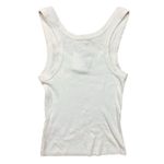 Madewell NWT Women's White Premium Standard The Essential Rib Tank XXS Casual Photo 6