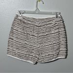 Moon River  Women‎ Fluffy Knit Beige Shorts size S Photo 1