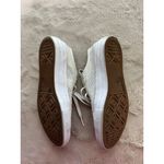 Converse All Star Womens Sneakers Size 6.5 Beige Textured Knit Low Top Shoes Wit Photo 2