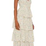 ASTR The Label Midsummer Dress in Light Mint Multi Floral Photo 1