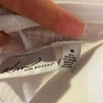 kim rogers  white short sleeve shirt size medium Photo 4