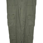 a.n.a  Women's‎ Pants Vintage Cargo Straight Leg Relaxed Hi-Rise Green Sz. 6 NWT Photo 0