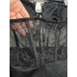 Pretty Little Thing PTL  Black Shell Frill Cup Corset Bodycon Dress Size 12 NEW Photo 14