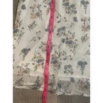 Allegra K  Floral Chiffon Ruffle Mock Neck Swing Dress size medium Photo 11