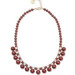 Charter Club  Gold-Tone Crystal & Colored Faux Pearl Necklace 17" +2" Extender Photo 0