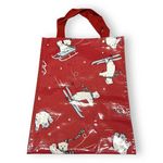 Vera Bradley Beary Merry Polar Bears Market Tote Shopping Bag Reusable Christmas Photo 0