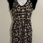 Rebecca Taylor Silk LEOPARD BLOCK Mini Dress color black & cream Size US4 new Photo 16