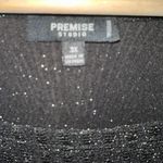 Premise Studio EUC  Sparkly Black blouse Photo 2