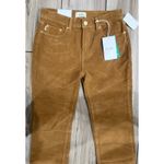 DL1961 Mara Straight Leg Instasculpt Corduroy Ankle Jeans in Vicuna Sz 26 $219 Brown Photo 8