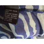 J. McLaughlin  Balboa Knit Mesh Breakaway Cardigan‎ Large Blue Photo 4