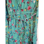 New Floral Tiered Mini Dress Summer Vacation Bridal Shower Bloomcore‎ Size XS Green Photo 3