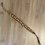 Handmade Jean Woven Bracelet anklet trendy comfortable tie embroidery thread woven gift Photo 2