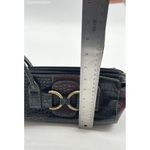 Y2K Vintage Brown Croc Faux leather MINi shoulder bag‎ multi brown Photo 8