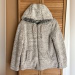 Altar'd State Size Small full zip hooded Sherpa jacket fall winter roomy soft Photo 1