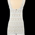 Victoria's Secret  Beach Sexy White Crochet Swim
Coverup sz L Photo 1