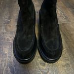 Rag and Bone  Sloane Chelsea boots in black suede and leather wedge Size 39.5 (8.5) Photo 5