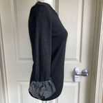 Forever 21 XXI Angora Blend Taffeta Cuff Sweater (Charcoal Gray) - Small Photo 4
