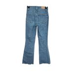 Paige Jeans Women's Size 24 Femme Boot Flare Raw Hem Stretchy Light Wash #F7-0 Photo 5