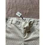 Calvin Klein WHITE DIAMOND PATTERN STRETCH SLIM ANKLE PANTS SIZE 14 NWT Photo 2