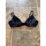 SKIMS  Fits Everybody Scoop Plunge Bra Onyx Size 34A Photo 3