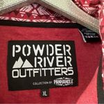 Powder River Outfitters Collection by Panhandle Red Quarter Zip Pullover Size XL Photo 4