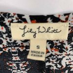 Lily White ‎ Cold Shoulder Blouse Small Photo 6