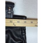 Gap Vintage Slim High Rise Faux Leather Pants Black Size 29/8R Photo 2